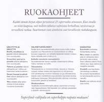 Superfood-suupalat, 2018. Virtaa hyvää tekevistä välipaloista. Kirja esittelee 25 superruokaa avokadosta mustikoihin ja lehtikaalista gojimarjoihin.