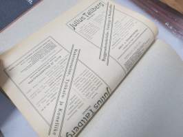 Julius Tallberg - Verktyg, Redskap och maskiner - Katalog nr 2. från år 1905, uskomattoman hieno kuvitettu luettelo erilaisista työkaluista ja tarvikkeista