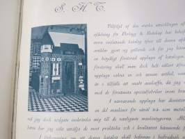 Julius Tallberg - Verktyg, Redskap och maskiner - Katalog nr 2. från år 1905, uskomattoman hieno kuvitettu luettelo erilaisista työkaluista ja tarvikkeista