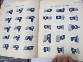 Julius Tallberg - Verktyg, Redskap och maskiner - Katalog nr 2. från år 1905, uskomattoman hieno kuvitettu luettelo erilaisista työkaluista ja tarvikkeista