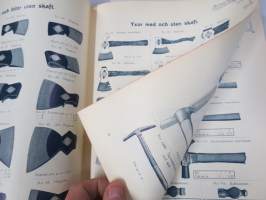 Julius Tallberg - Verktyg, Redskap och maskiner - Katalog nr 2. från år 1905, uskomattoman hieno kuvitettu luettelo erilaisista työkaluista ja tarvikkeista