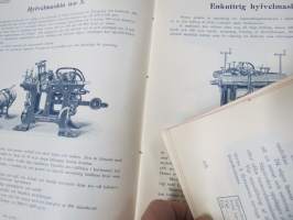 Julius Tallberg - Verktyg, Redskap och maskiner - Katalog nr 2. från år 1905, uskomattoman hieno kuvitettu luettelo erilaisista työkaluista ja tarvikkeista