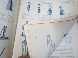 Julius Tallberg - Verktyg, Redskap och maskiner - Katalog nr 2. från år 1905, uskomattoman hieno kuvitettu luettelo erilaisista työkaluista ja tarvikkeista