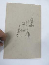 Abloy Säkerhetslås -Abloy-lukkojen esittely ja luettelo vuodelta 1935, ruotsinkielinen