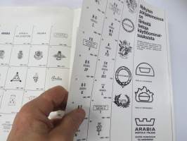 Arabia Tehtaanmerkit -esite