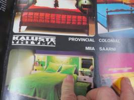 Kalusteyhtymä - Erikoistuotanto - Huonkalukuvasto 1970-luvulta