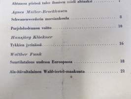 Suomi-Saksa 1941 nr 6 - saksalais-suomalainen kulttuuri- / propagandalehti, päätoimittaja H. von Grönhagen, Idän taistelun kasvot, Elämä Valtakunnan puolesta - SS...