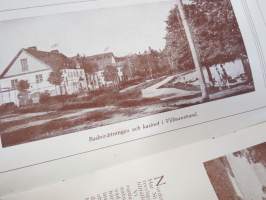 Vilmanstrand Badsäsongen 19?? (Lappeenranta kylpyläsesonki) -esite, ruotsinkielinen