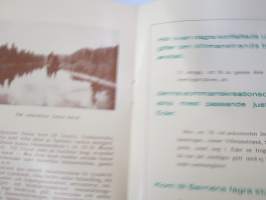 Vilmanstrand Badsäsongen 19?? (Lappeenranta kylpyläsesonki) -esite, ruotsinkielinen