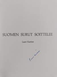 Suomen surut soittelee (signeerattu)