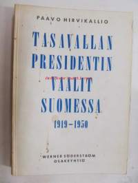 Tasavallan presidentin vaalit Suomessa 19191-1950