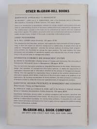 Quantitative Methods : A survey and guide for managers