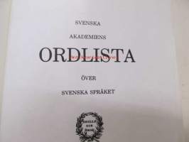 Svenska Akademiens ordlista över svenska språket