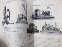 Chemie - Warmbrunn, Quilitz &amp; Co - Apparatebau Anstalt -kemianalan kojeita ja laitteita, kuvasto, saksankielinen