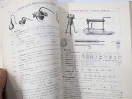 Chemie - Warmbrunn, Quilitz &amp; Co - Apparatebau Anstalt -kemianalan kojeita ja laitteita, kuvasto, saksankielinen