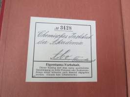 C. Gerhardt Preisverzeichnis über Chemische Apparate und Gerätschaften -kemianalan kojeita ja laitteita, kuvasto, saksankielinen