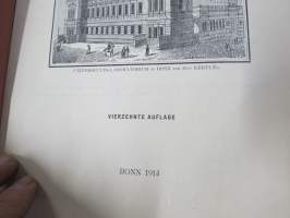 C. Gerhardt Preisverzeichnis über Chemische Apparate und Gerätschaften -kemianalan kojeita ja laitteita, kuvasto, saksankielinen