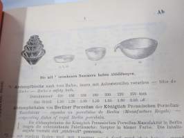 C. Gerhardt Preisverzeichnis über Chemische Apparate und Gerätschaften -kemianalan kojeita ja laitteita, kuvasto, saksankielinen