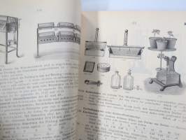 C. Gerhardt Preisverzeichnis über Chemische Apparate und Gerätschaften -kemianalan kojeita ja laitteita, kuvasto, saksankielinen