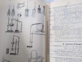 C. Gerhardt Preisverzeichnis über Chemische Apparate und Gerätschaften -kemianalan kojeita ja laitteita, kuvasto, saksankielinen