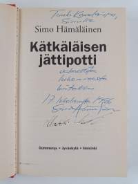 Kätkäläisen jättipotti (signeerattu, tekijän omiste)