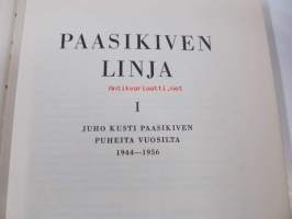 Paasikiven linja I - Juho Kusti Paasikiven puheita vuosilta 1944-1956