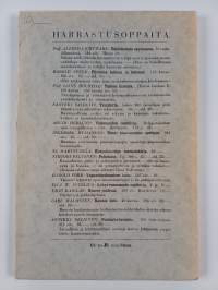 Taiteelliset harrastukset edistysseuroissa