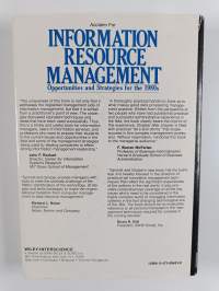 Information resource management : opportunities and strategies for the 1980s