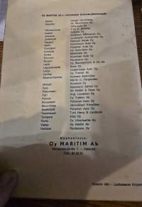 EVINRUDE 1964 KÄYTTÖOHJEET.