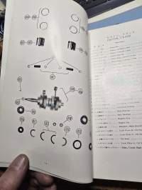TOHATSU type B 18 B PARTS LIST 1970