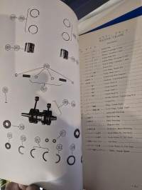 TOHATSU type B 18 A PARTS LIST 1970