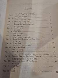 TOHATSU type B 40 A PARTS LIST 1970