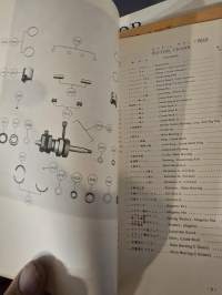 TOHATSU type B 38 A 2  PARTS LIST 1971