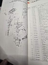 TOHATSU  PARTS LIST 1977.