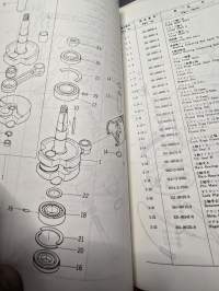 TOHATSU  PARTS LIST 1977.