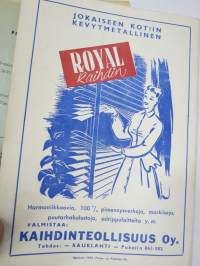 Punainen Mylly - Paratiisi -käsiohjelma Talvi 1953-54; teatteri- / kabaree-esitys