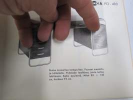 Heteka Oy:n vakiovalmisteet -tuoteluettelo