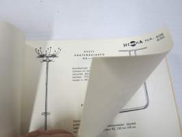 Heteka Oy:n vakiovalmisteet -tuoteluettelo