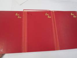 Kas-Kas kotiväri-Hemfärg - Värikartta / Färgkarta, värit sommitellut tekstiilitaiteilija Elsa Kallio