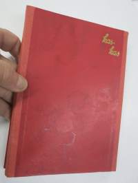 Kas-Kas kotiväri-Hemfärg - Värikartta / Färgkarta, värit sommitellut tekstiilitaiteilija Elsa Kallio