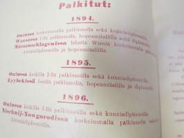 Brandt &amp; Blomberg, Turku - Helsinki - Oulu, Hintaluettelo suksista ja suksitarpeista 1896; Ylitornion, Haapaveden ja Kajaanin suksimallit, sis. artikkelin Oulusta...