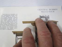 Husqvarna ompelukoneita 1936 -tuoteluettelo