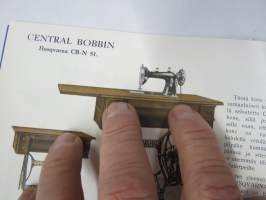 Husqvarna ompelukoneita 1936 -tuoteluettelo