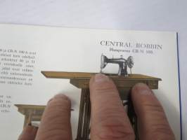 Husqvarna ompelukoneita 1936 -tuoteluettelo