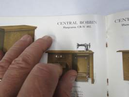 Husqvarna ompelukoneita 1936 -tuoteluettelo