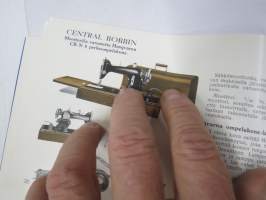 Husqvarna ompelukoneita 1936 -tuoteluettelo