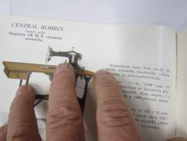 Husqvarna ompelukoneita 1936 -tuoteluettelo