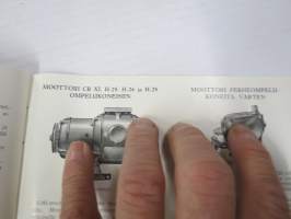 Husqvarna ompelukoneita 1936 -tuoteluettelo