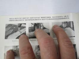 Husqvarna ompelukoneita 1936 -tuoteluettelo