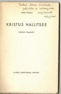 Kristus hallitsee. Esitelmiä ylioppilaille
